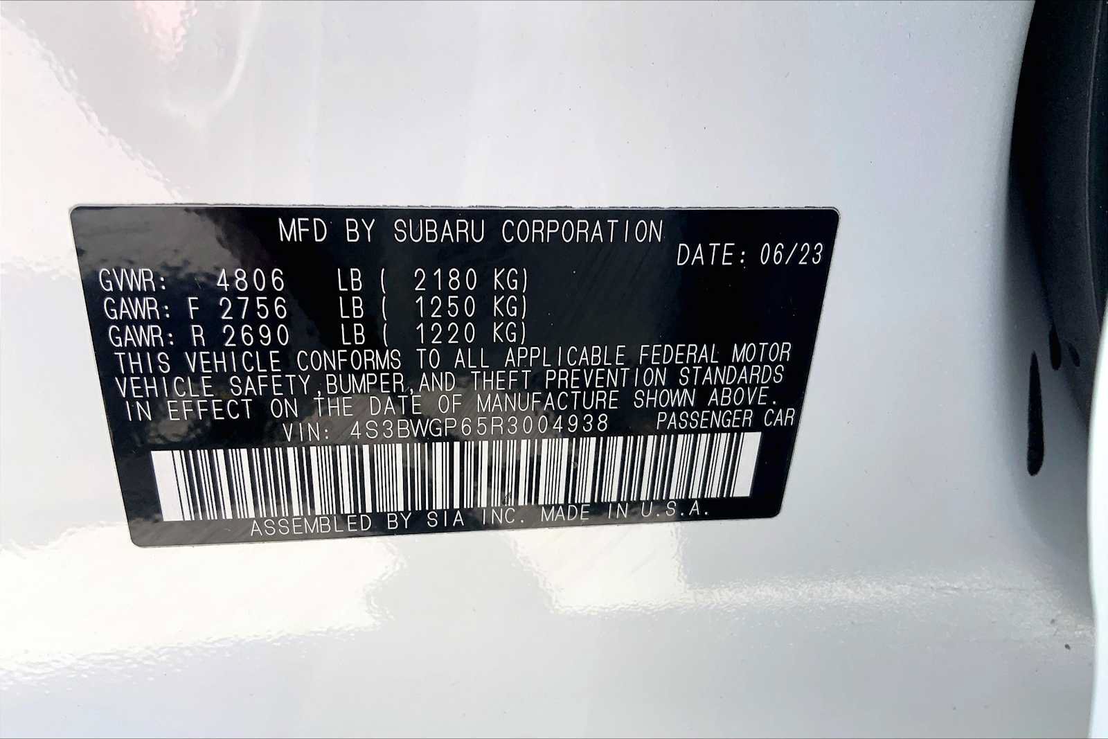 Certified 2024 Subaru Legacy Touring XT AWD/4WD image 34