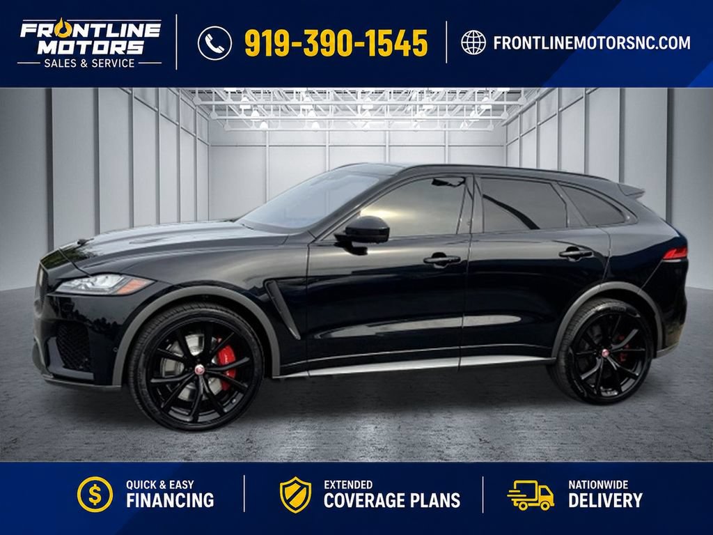 Used 2020 Jaguar F-PACE SVR AWD/4WD image 4
