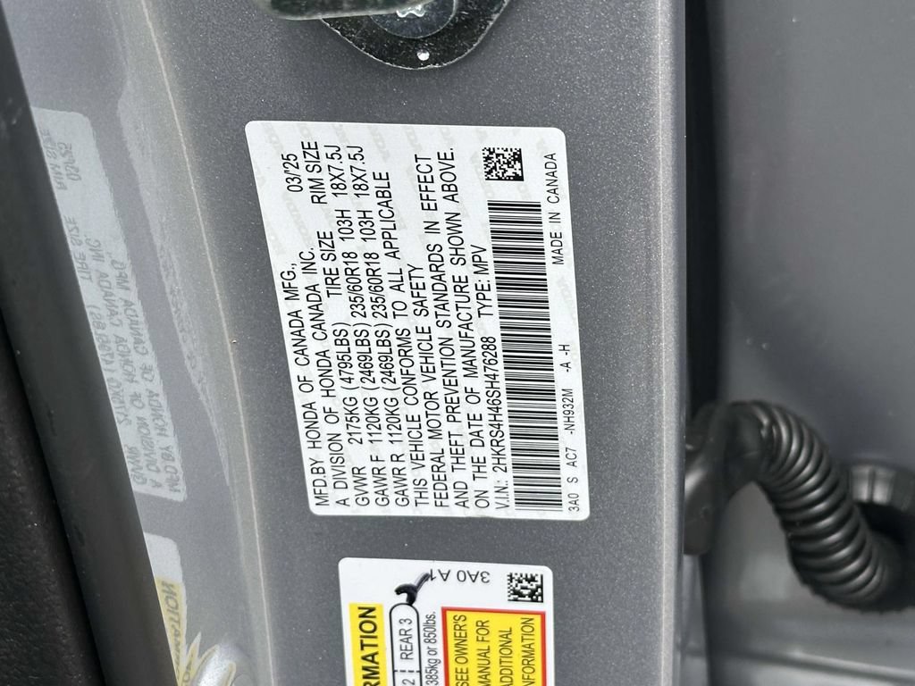 Certified 2025 Honda CR-V EX image 16