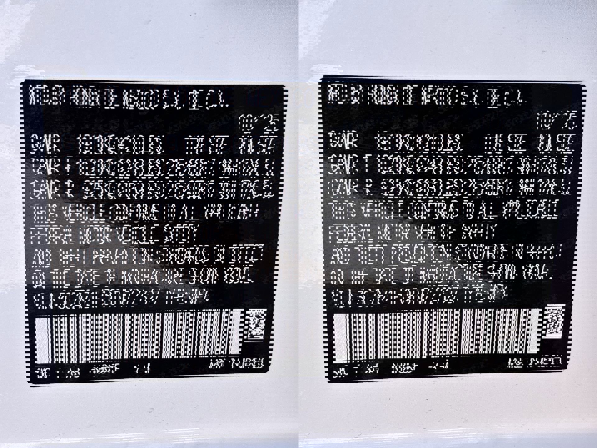 Certified 2026 Honda HR-V LX image 37
