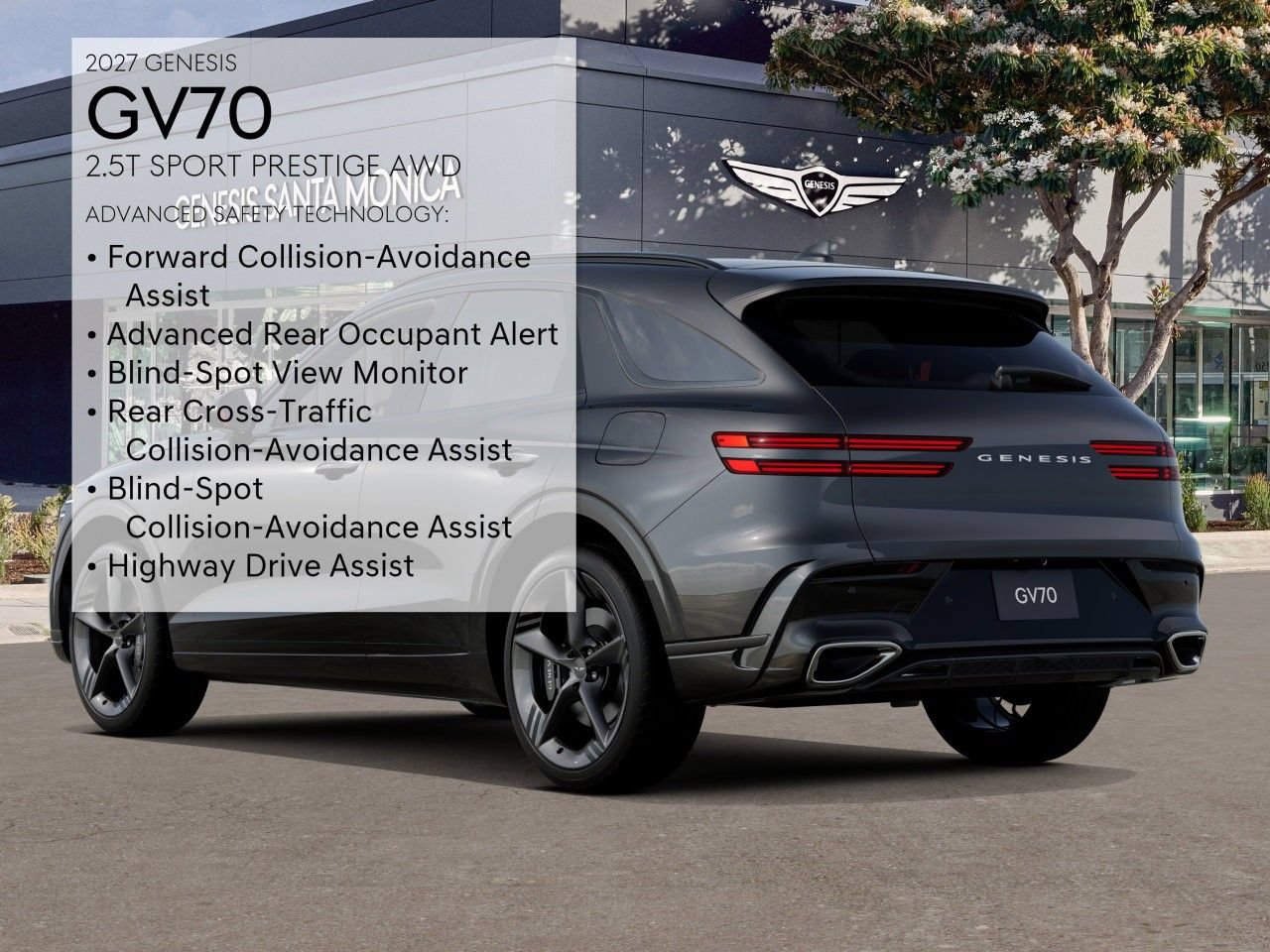 New 2027 Genesis GV70 2.5T Sport Prestige AWD/4WD image 8