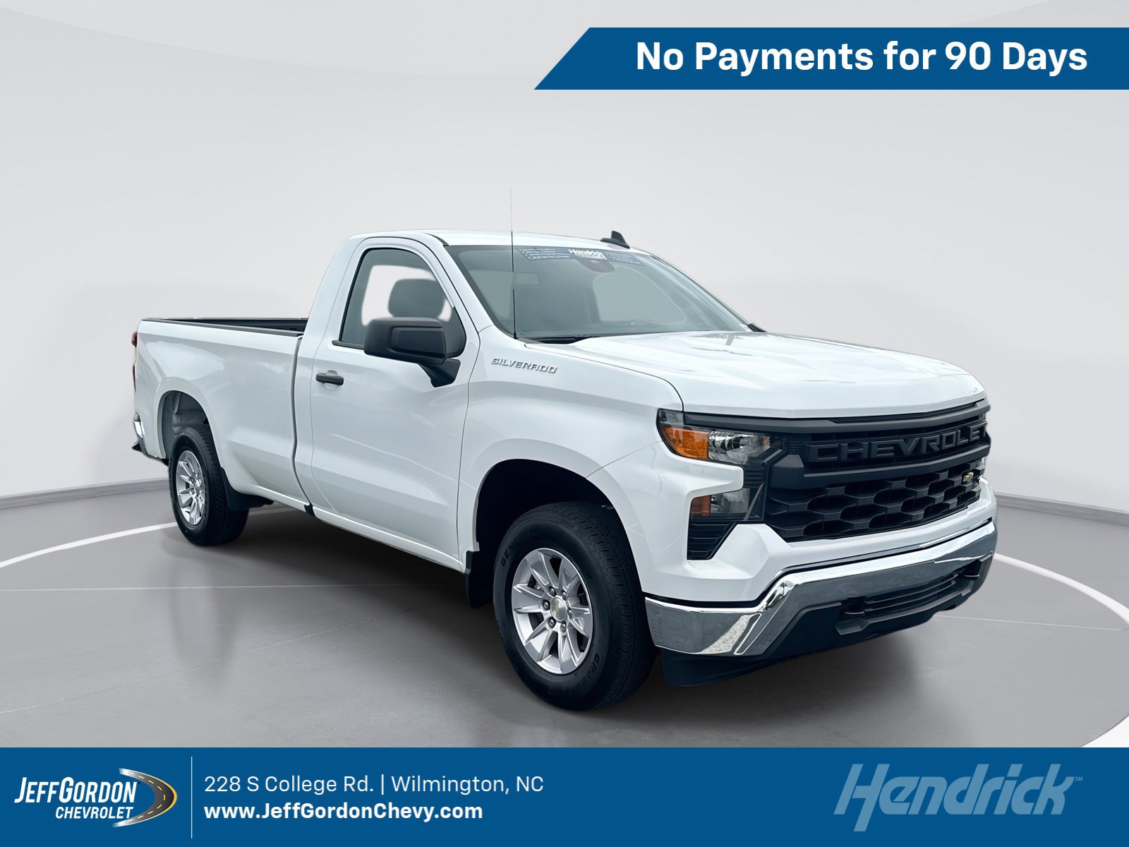 Certified 2025 Chevrolet Silverado 1500 W/T RWD image 1