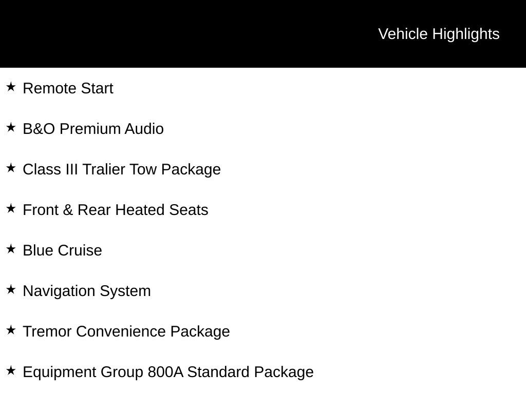 New 2026 Ford Explorer Tremor w/ Tremor Convenience Package image 3