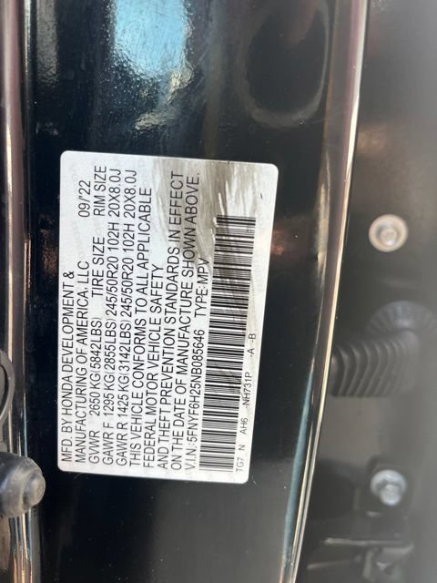 Used 2022 Honda Pilot Special Edition image 20