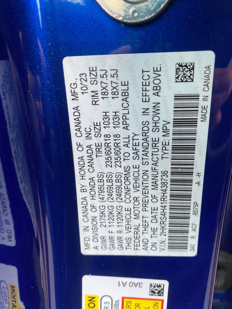 Certified 2024 Honda CR-V EX image 20