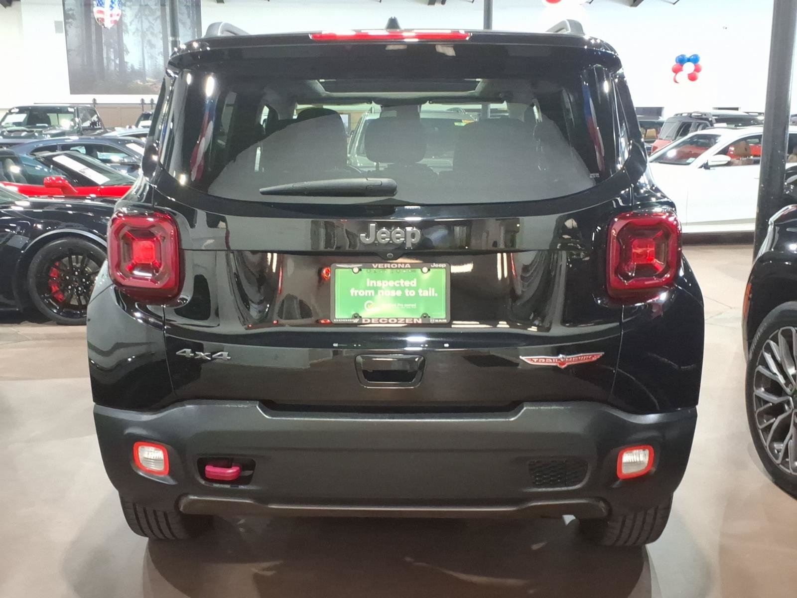 Certified 2019 Jeep Renegade Trailhawk w/ UConnect 8.4 Nav Group AWD/4WD image 5