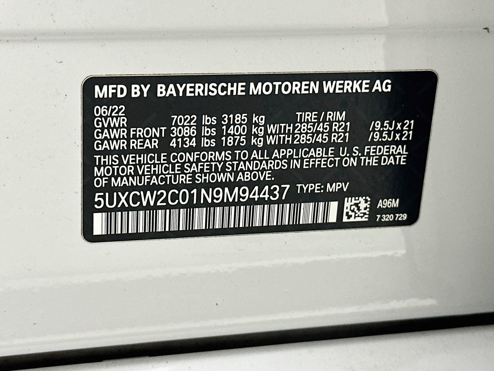 Used 2022 BMW X7 xDrive40i w/ Premium Package AWD/4WD image 34