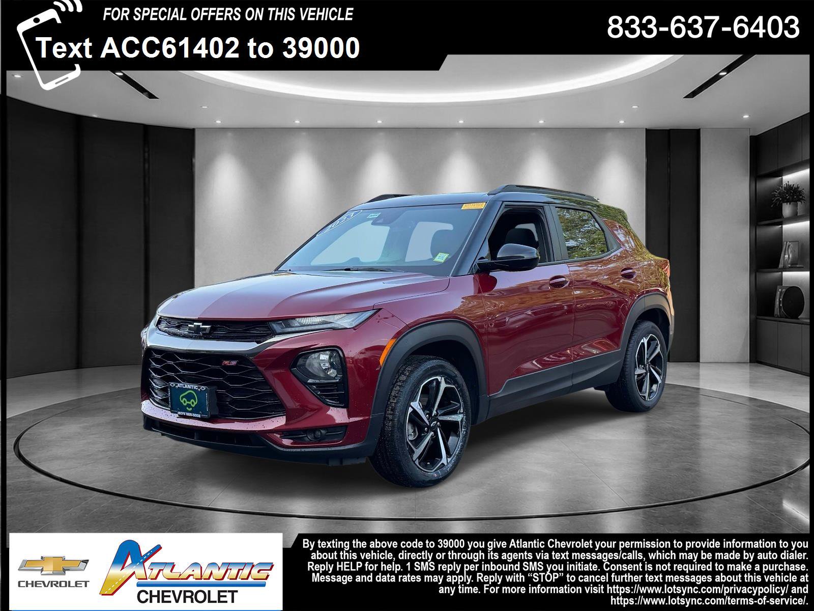 Used 2023 Chevrolet TrailBlazer RS w/ Sun and Liftgate Package