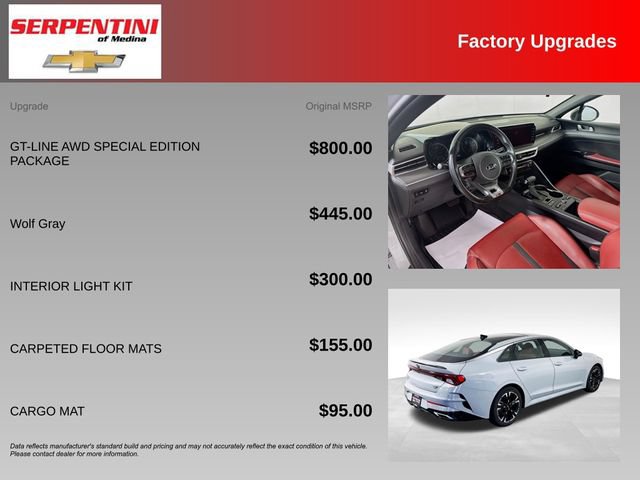 Used 2021 Kia K5 GT-Line AWD/4WD image 6