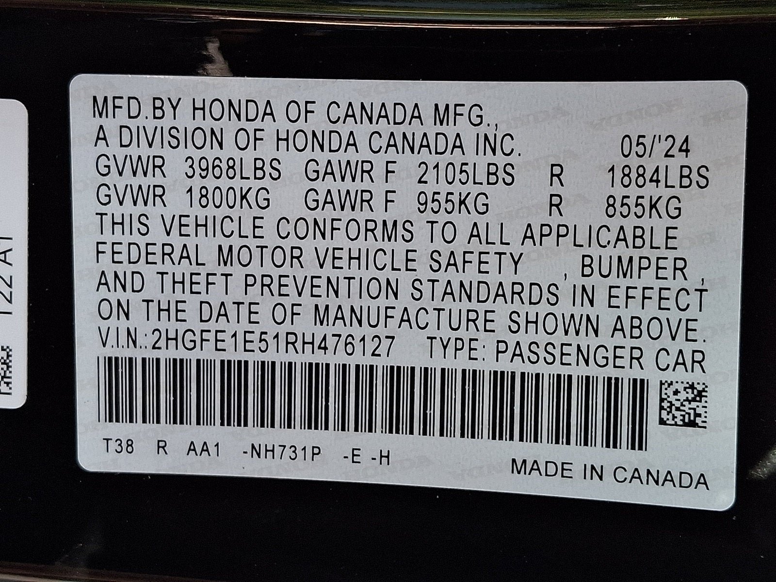 Used 2024 Honda Civic Si image 30