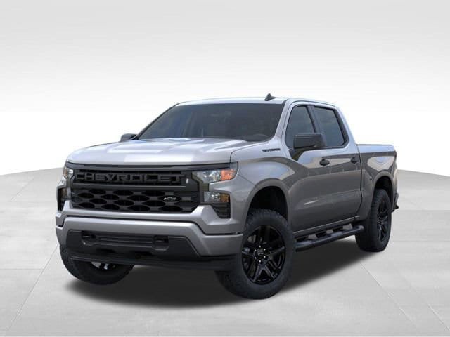 New 2026 Chevrolet Silverado 1500 Custom w/ Turbomax Blackout Package AWD/4WD image 6