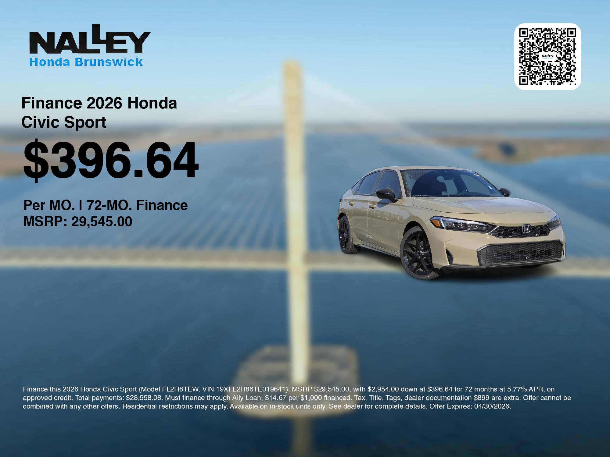 New 2026 Honda Civic Sport image 7