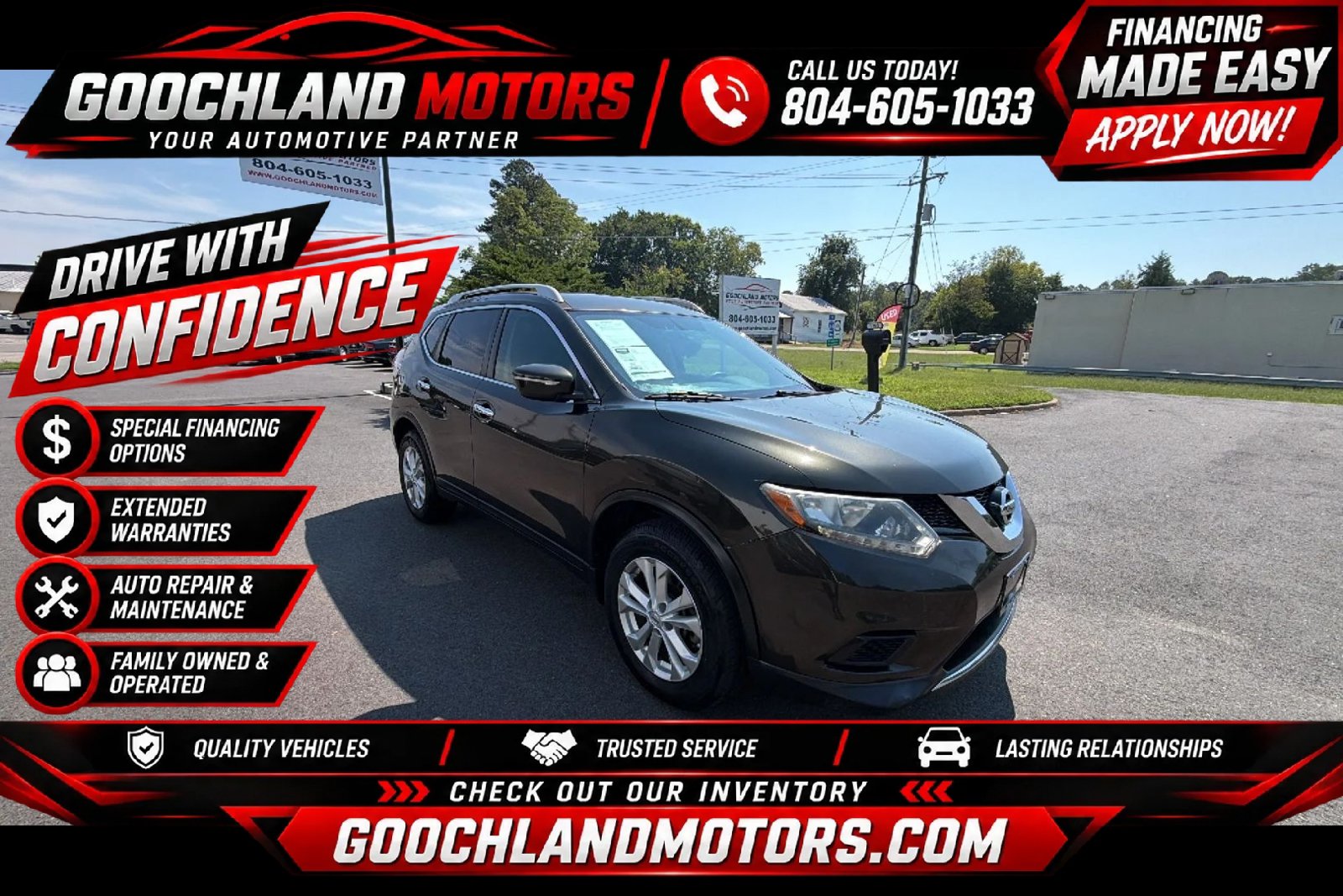 Used 2015 Nissan Rogue SV w/ SV Family Package AWD/4WD image 59