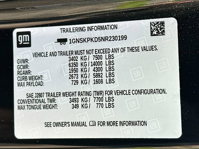 Used 2022 Chevrolet Tahoe Z71 w/ Luxury Package image 35