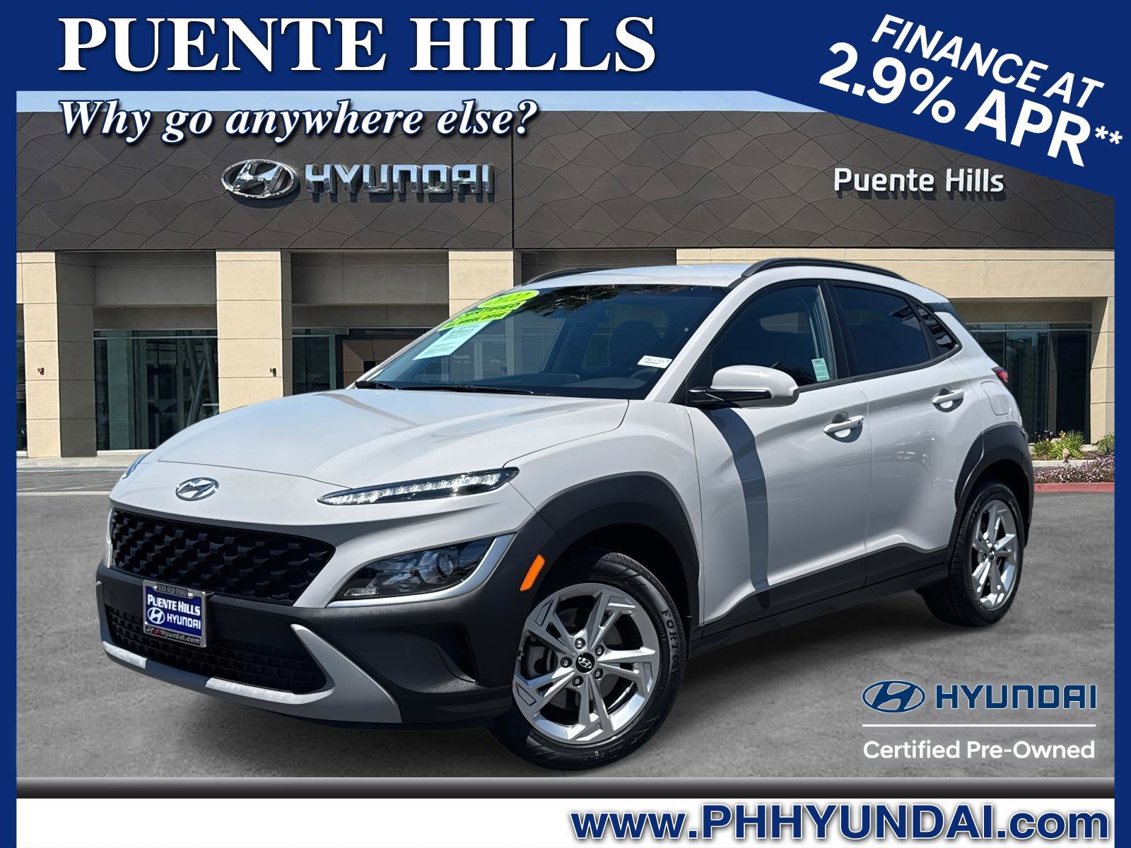 Certified 2022 Hyundai Kona SEL