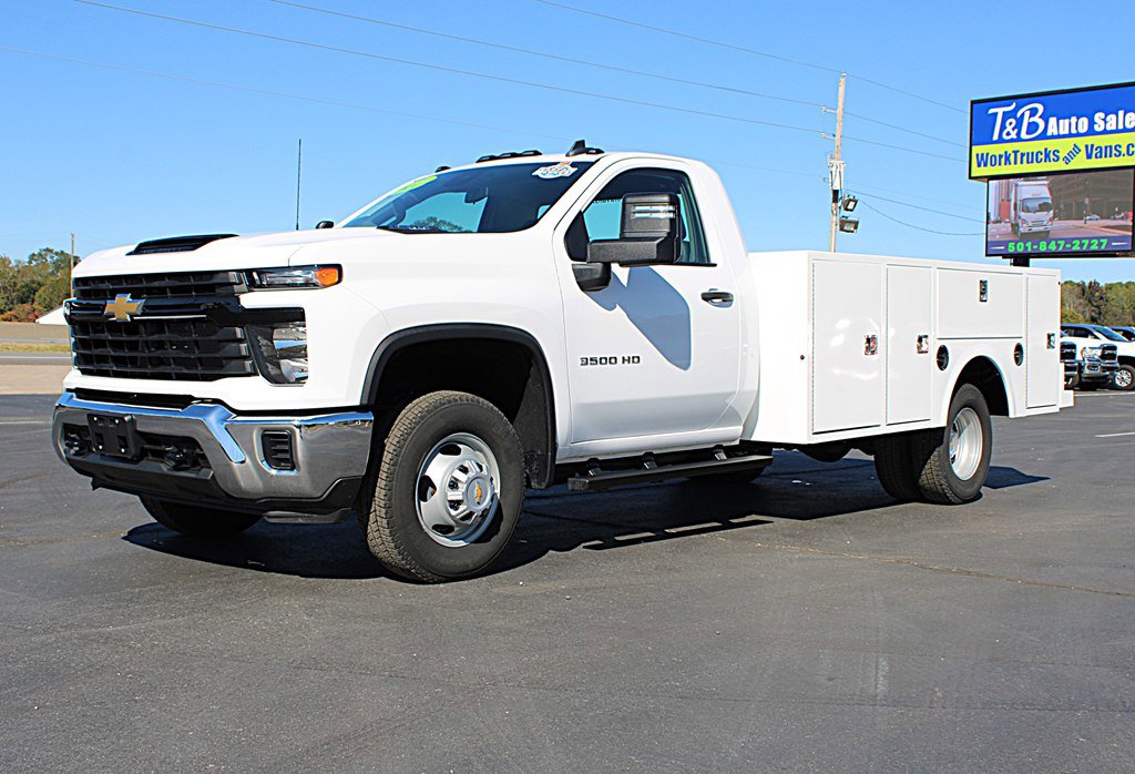 Used 2024 Chevrolet Silverado 3500 W/T w/ Snow Plow Prep Package image 2