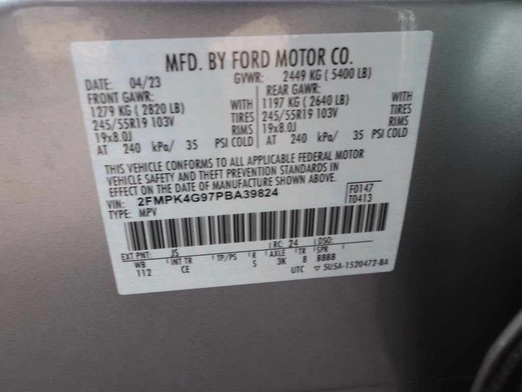 Certified 2023 Ford Edge SE w/ Black Appearance Package AWD/4WD image 24