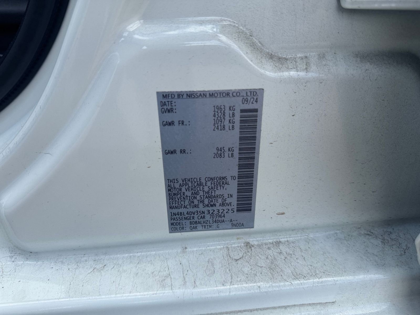 Used 2025 Nissan Altima 2.5 SV FWD image 29