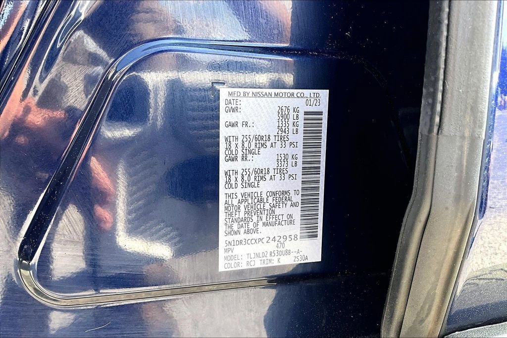Used 2023 Nissan Pathfinder SL AWD/4WD image 18