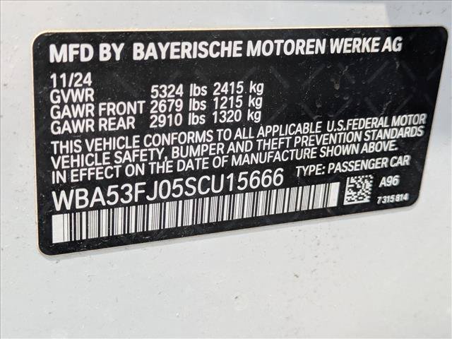 Used 2025 BMW 530i xDrive w/ M Sport Package AWD/4WD image 16