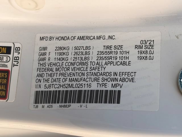 Used 2021 Acura RDX w/ Technology Package AWD/4WD image 36