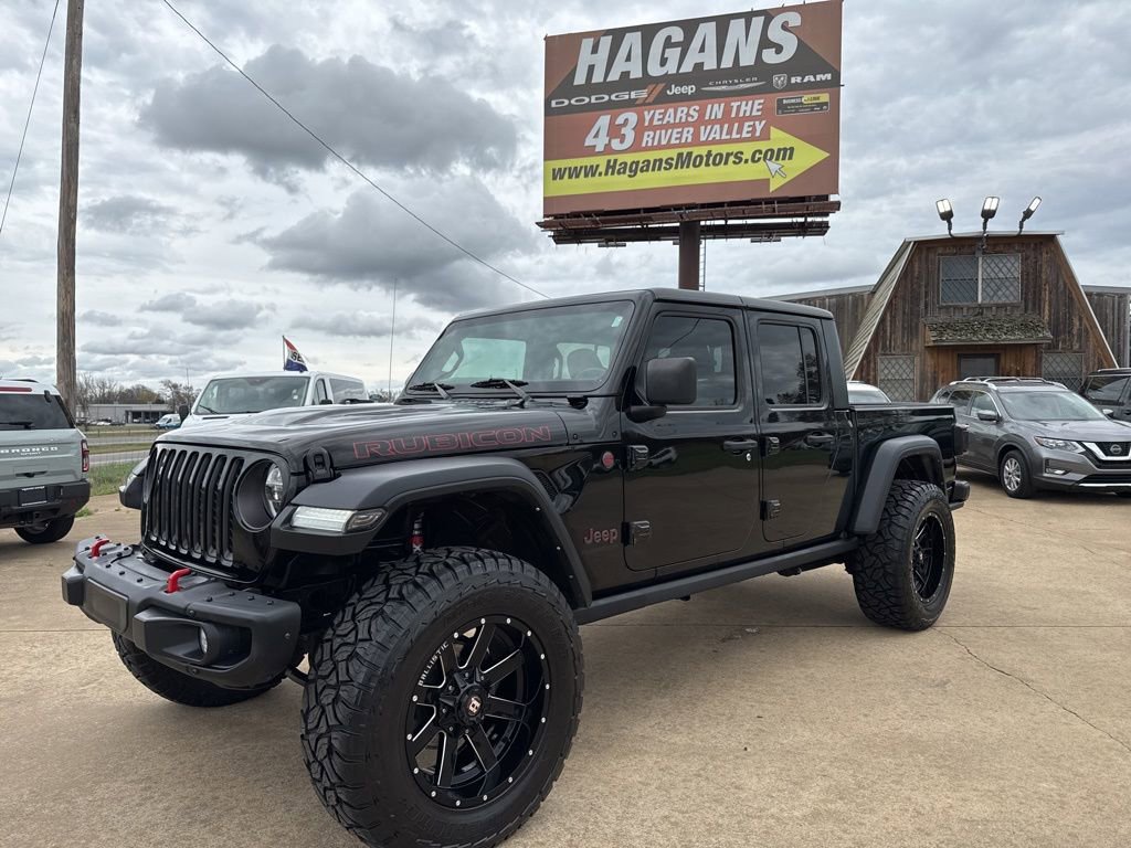 Used 2021 Jeep Gladiator Rubicon w/ Uconnect 4C Nav & Sound Group image 1