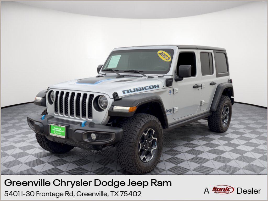 Certified 2023 Jeep Wrangler Unlimited Rubicon 4xe