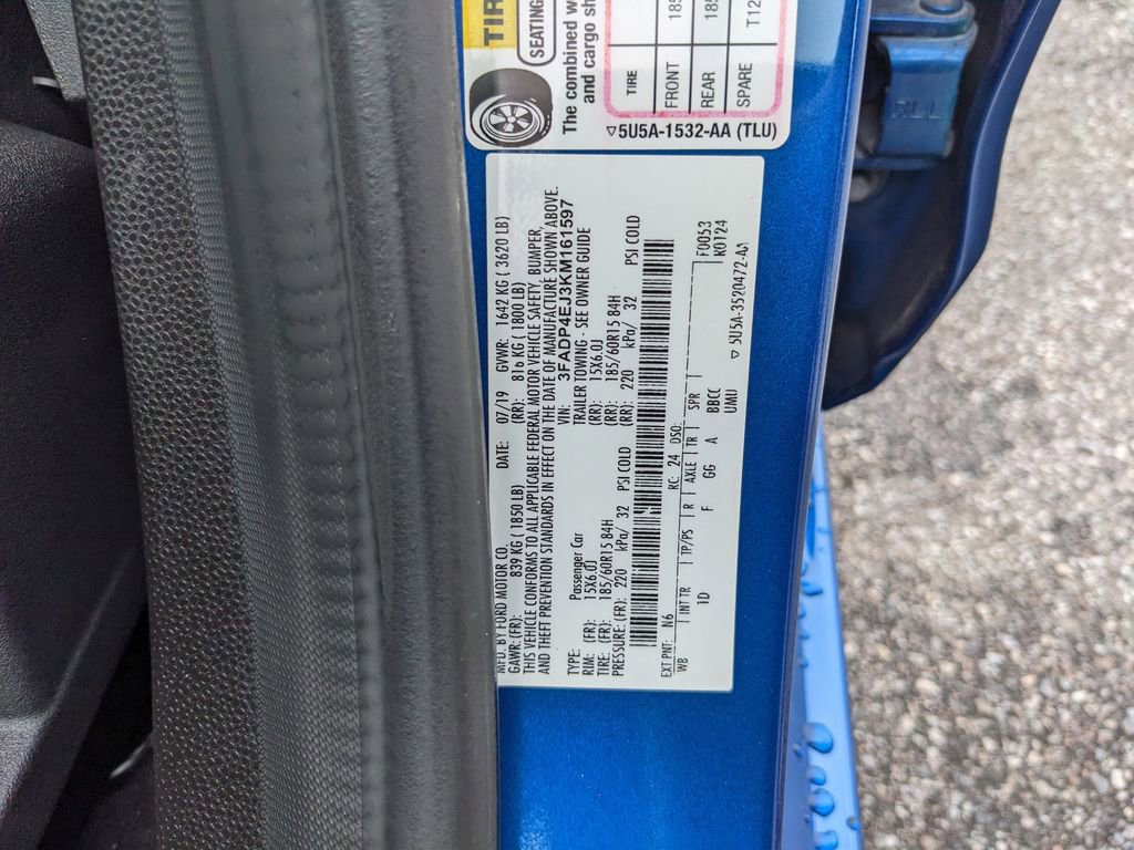 Certified 2019 Ford Fiesta SE image 38