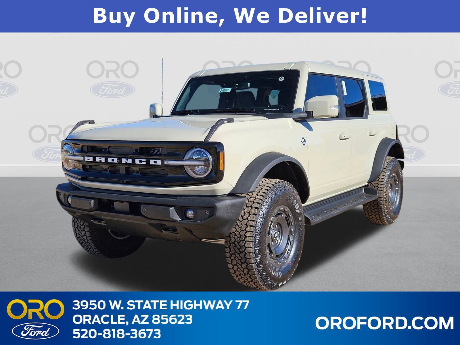 New 2025 Ford Bronco Outer Banks w/ Sasquatch Package image 1