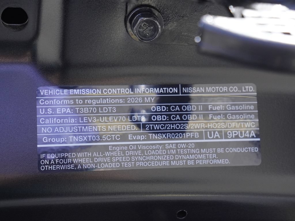 New 2026 Nissan Pathfinder SL w/ Cargo Package FWD image 32