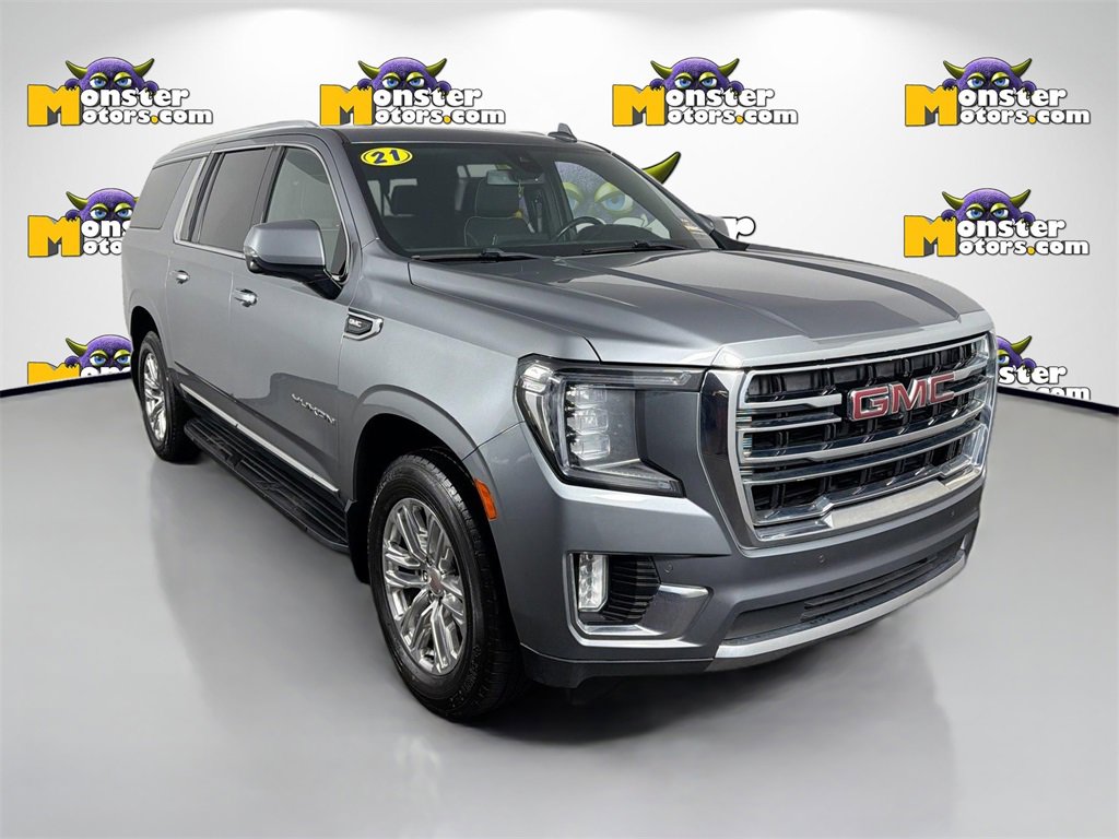 Used 2021 GMC Yukon XL SLT w/ SLT Luxury Plus Package image 3