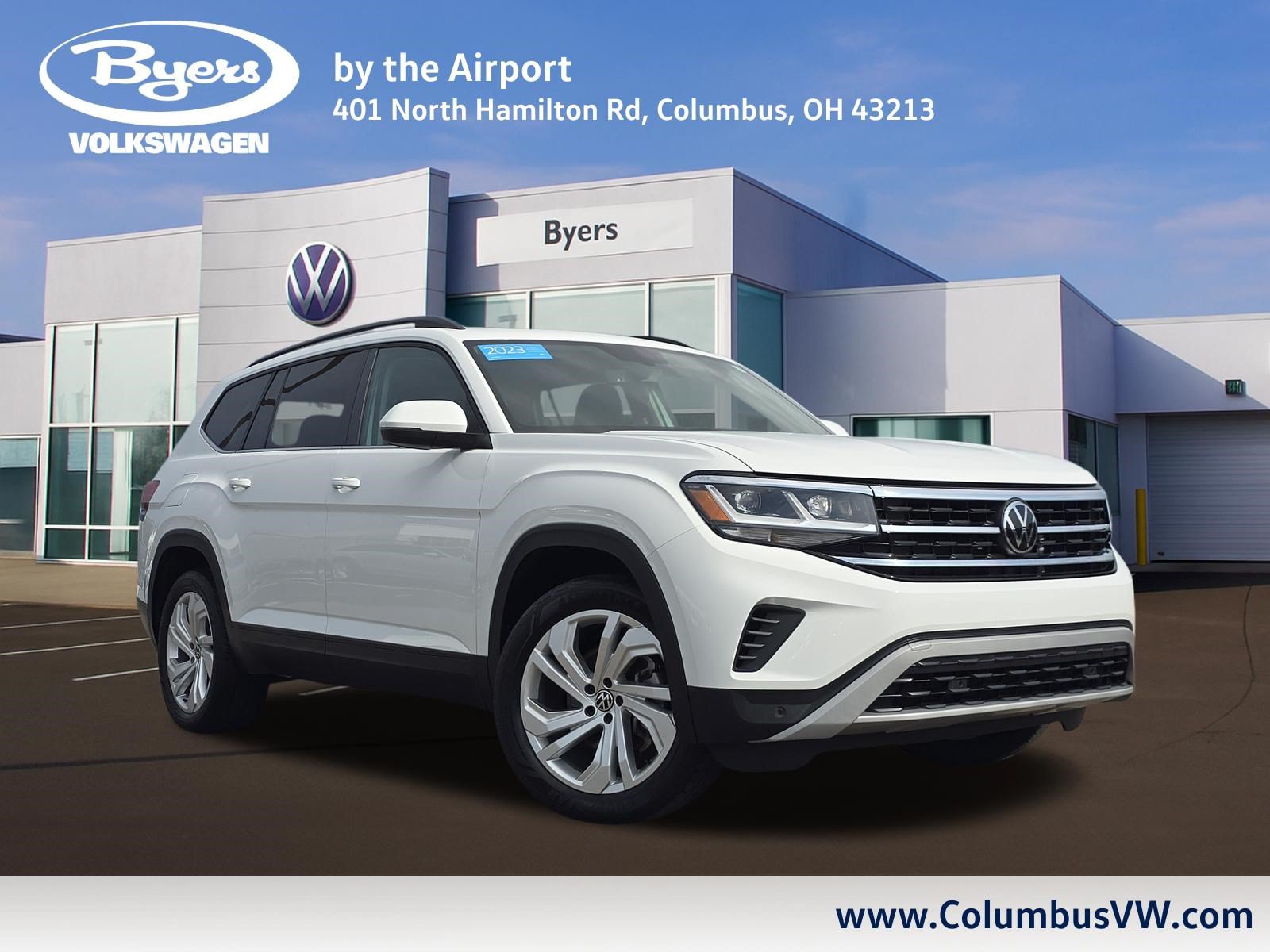 Certified 2023 Volkswagen Atlas SE w/ Panoramic Sunroof Package