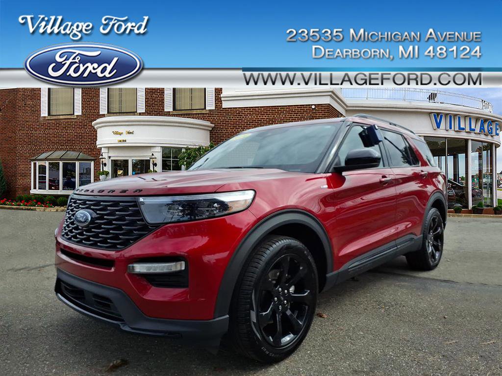Used 2024 Ford Explorer ST-Line w/ Class IV Trailer Tow Package