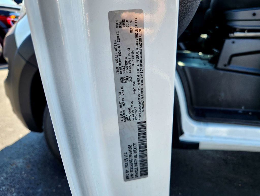 New 2025 RAM ProMaster 1500 w/ Convenience Group image 32