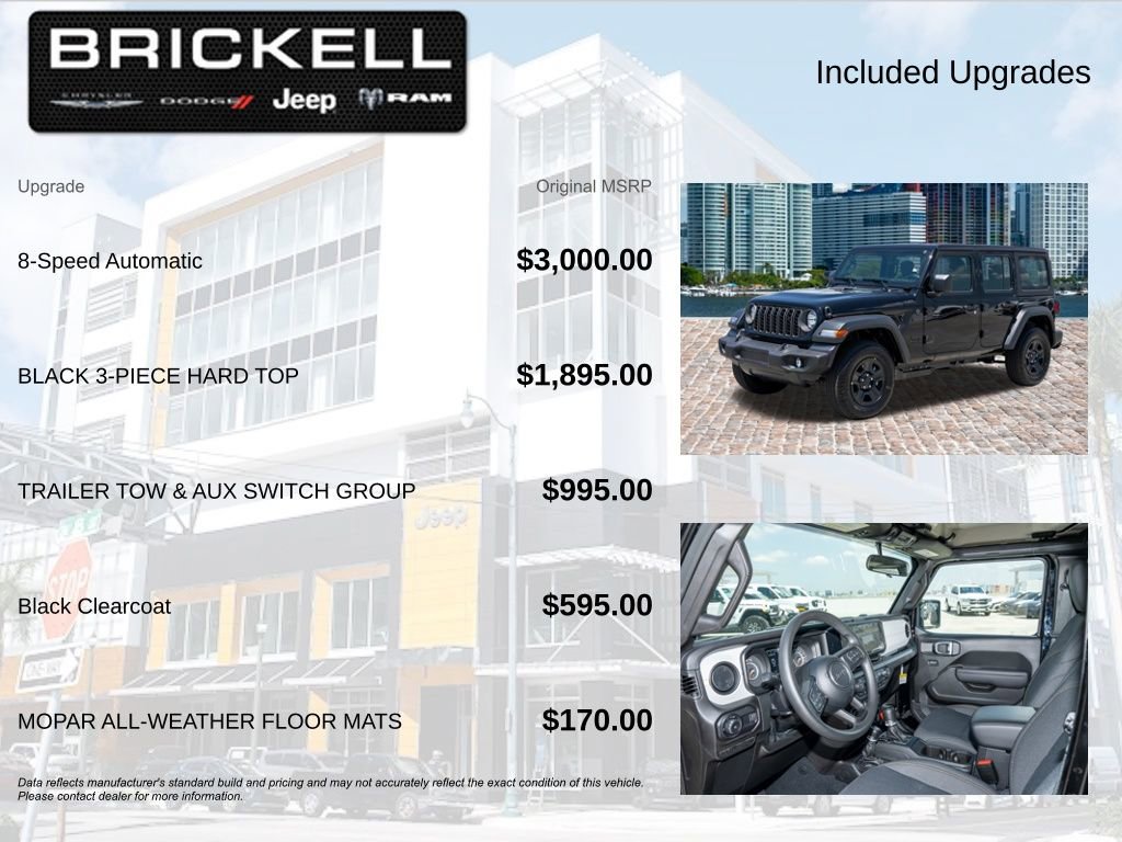 Used 2026 Jeep Wrangler Unlimited Sport AWD/4WD image 5