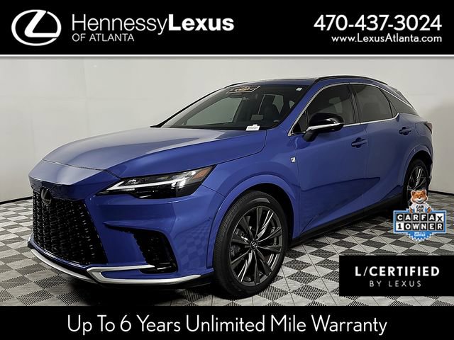 Used 2023 Lexus RX 350 F Sport w/ Accessory Package (Z1) AWD/4WD video 1