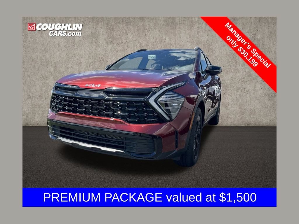 Used 2025 Kia Sportage X-Line w/ Premium Package AWD/4WD image 1