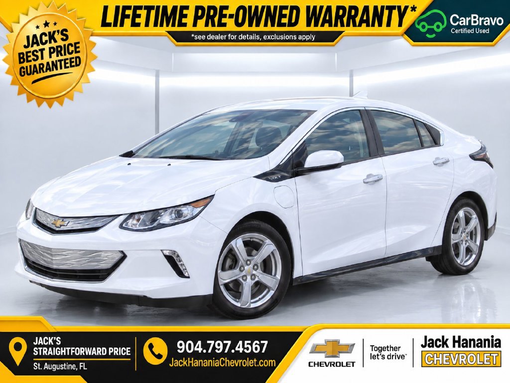 Certified 2018 Chevrolet Volt LT w/ LT Driver Confidence Package FWD image 3
