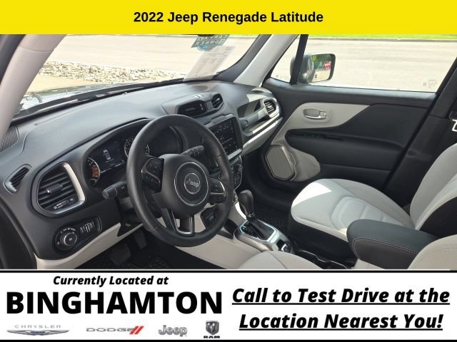 Used 2022 Jeep Renegade Latitude w/ Convenience Group AWD/4WD image 13