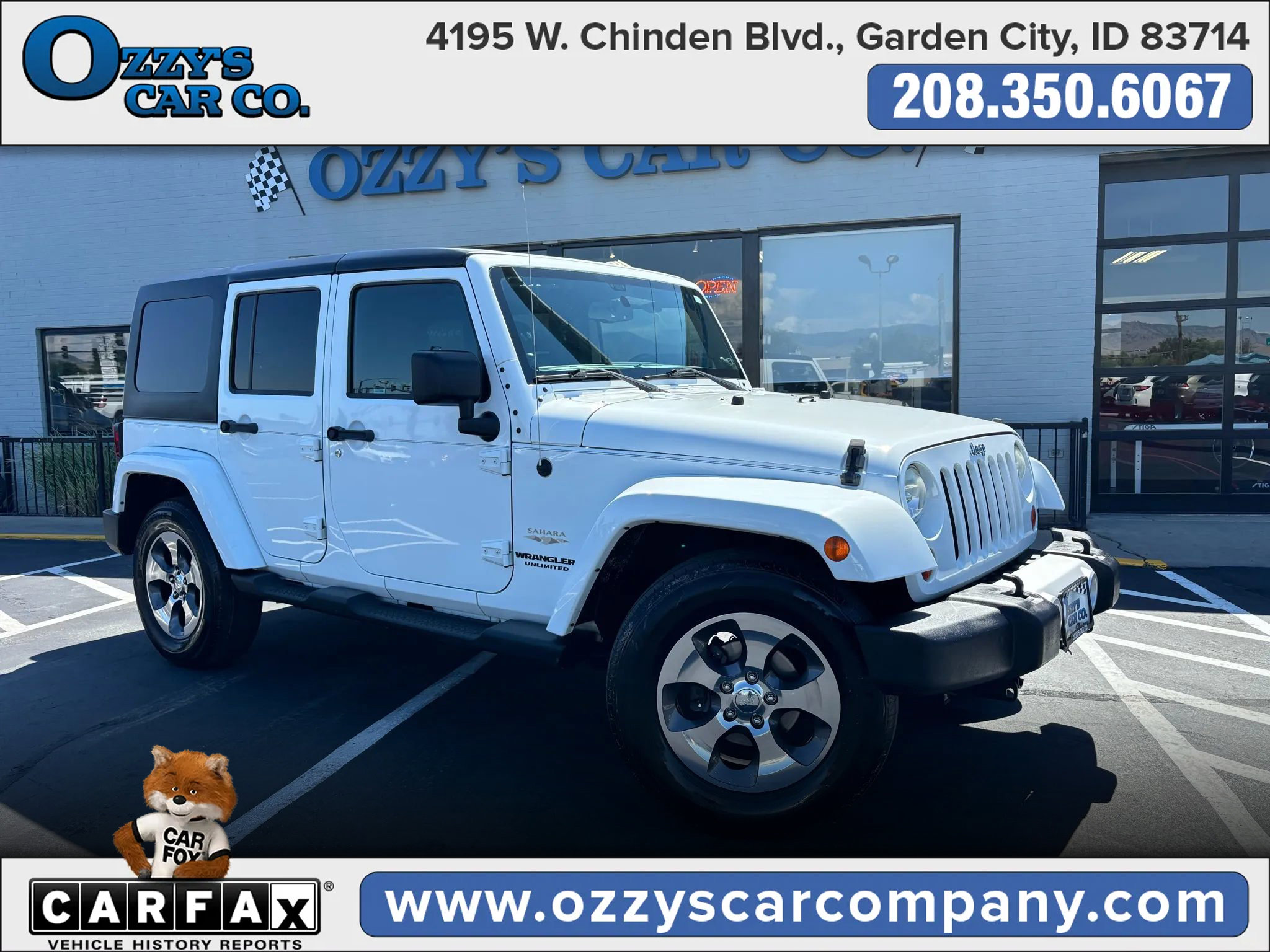 Used 2013 Jeep Wrangler Unlimited Sahara