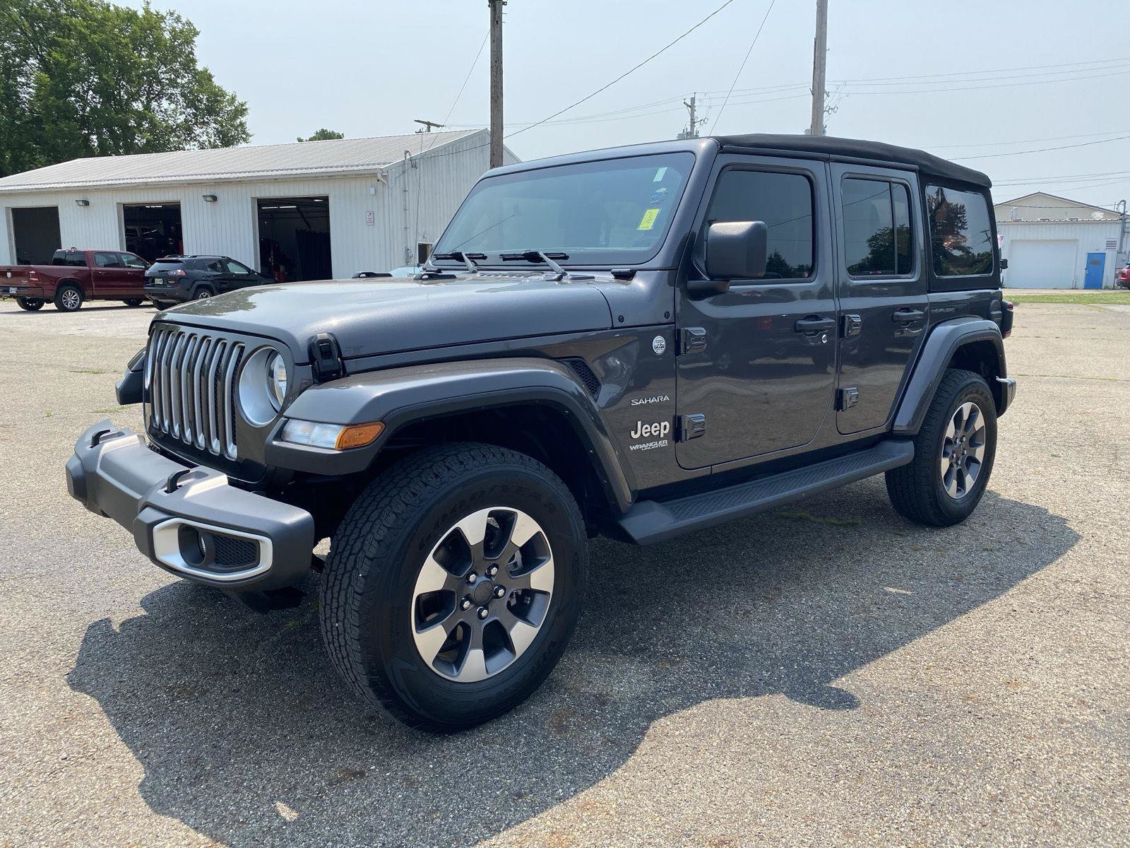 Used 2022 Jeep Wrangler Unlimited Sahara w/ Cold Weather Group