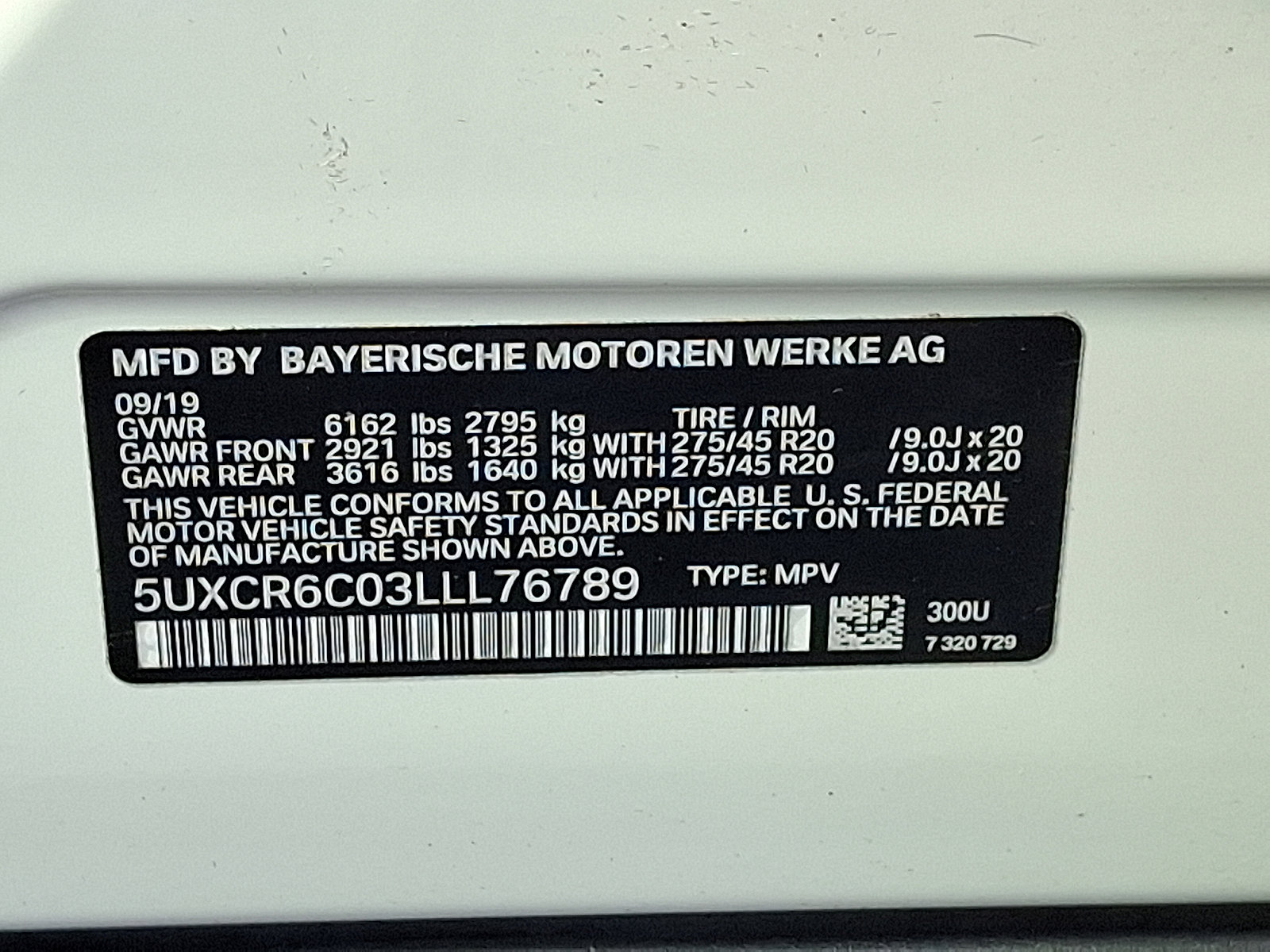 Used 2020 BMW X5 xDrive40i w/ Convenience Package image 4