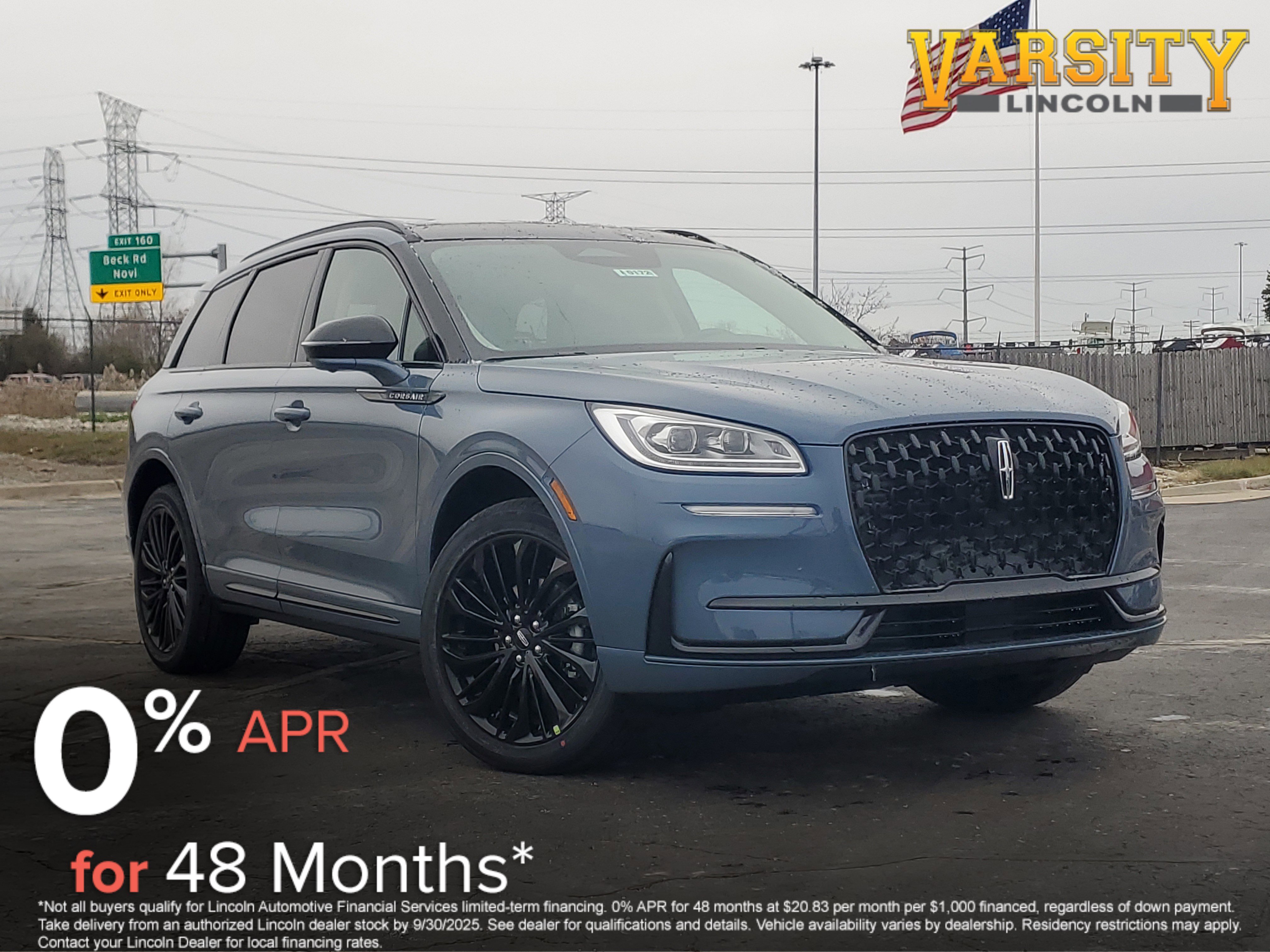 New 2026 Lincoln Corsair Reserve w/ Jet Appearance Package