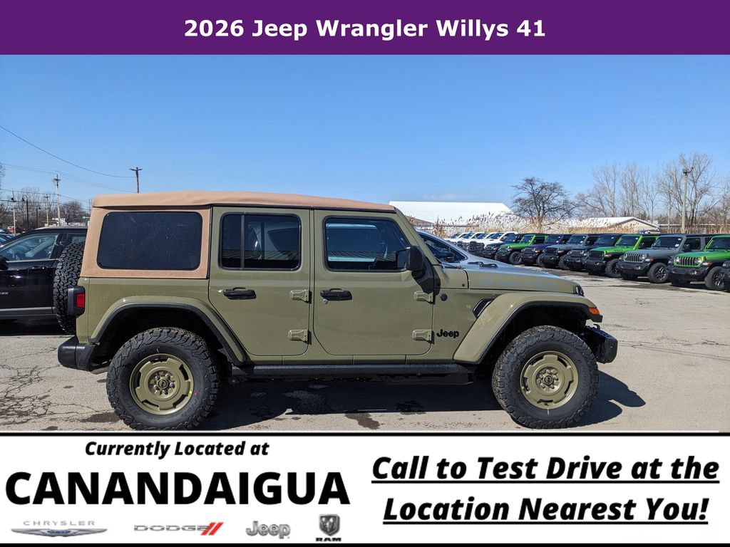 New 2026 Jeep Wrangler Unlimited Sport AWD/4WD image 2