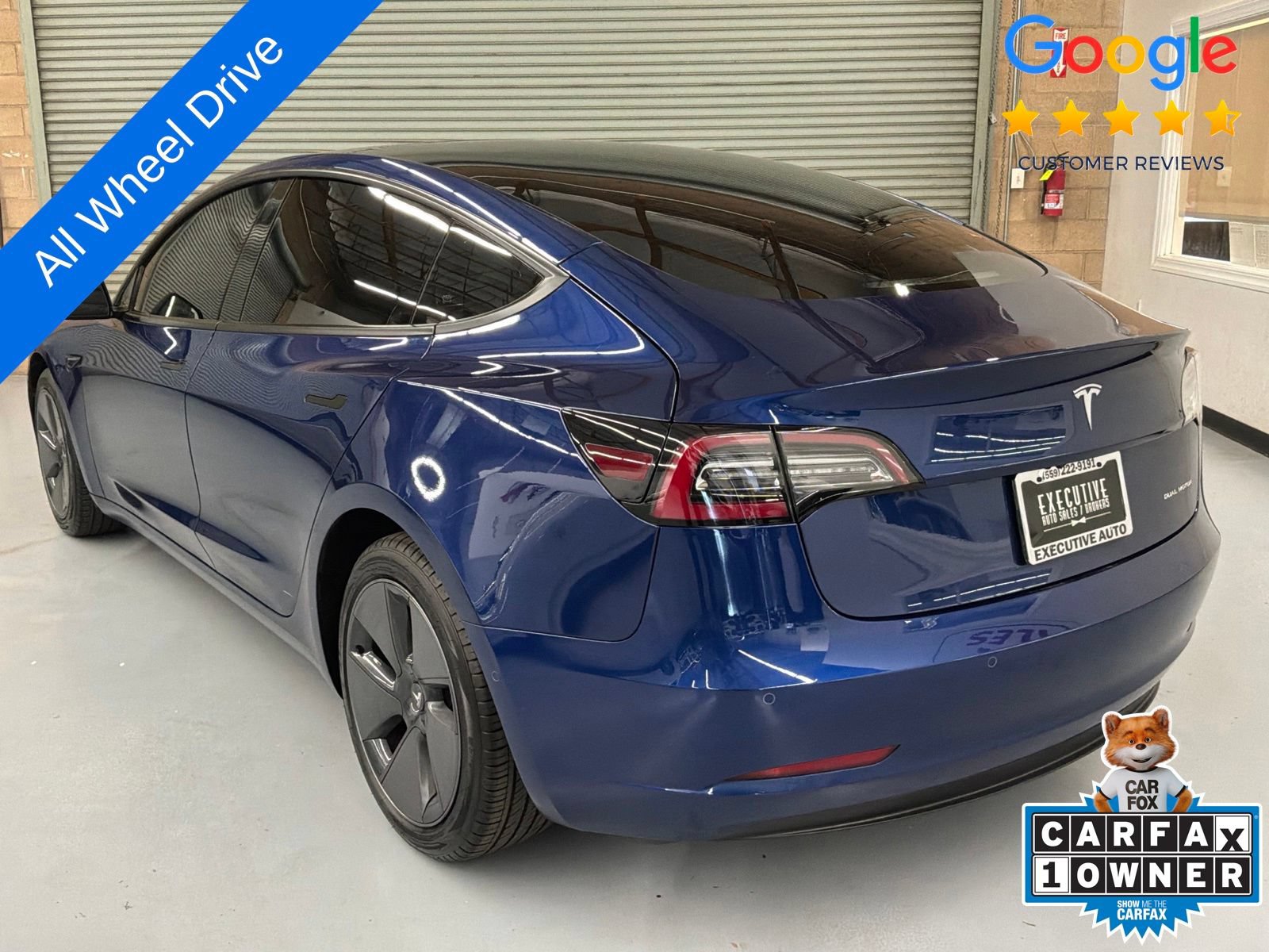 Used 2022 Tesla Model 3 Long Range AWD/4WD image 7