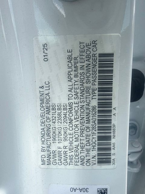 Used 2025 Honda Accord LX image 13