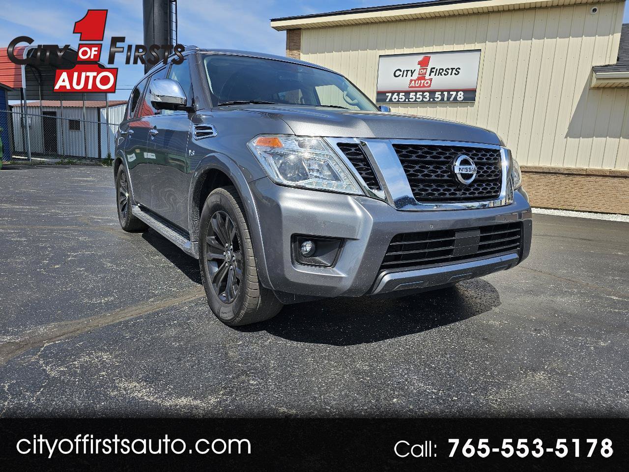 Used 2019 Nissan Armada Platinum w/ Captain's Chairs Package AWD/4WD image 1