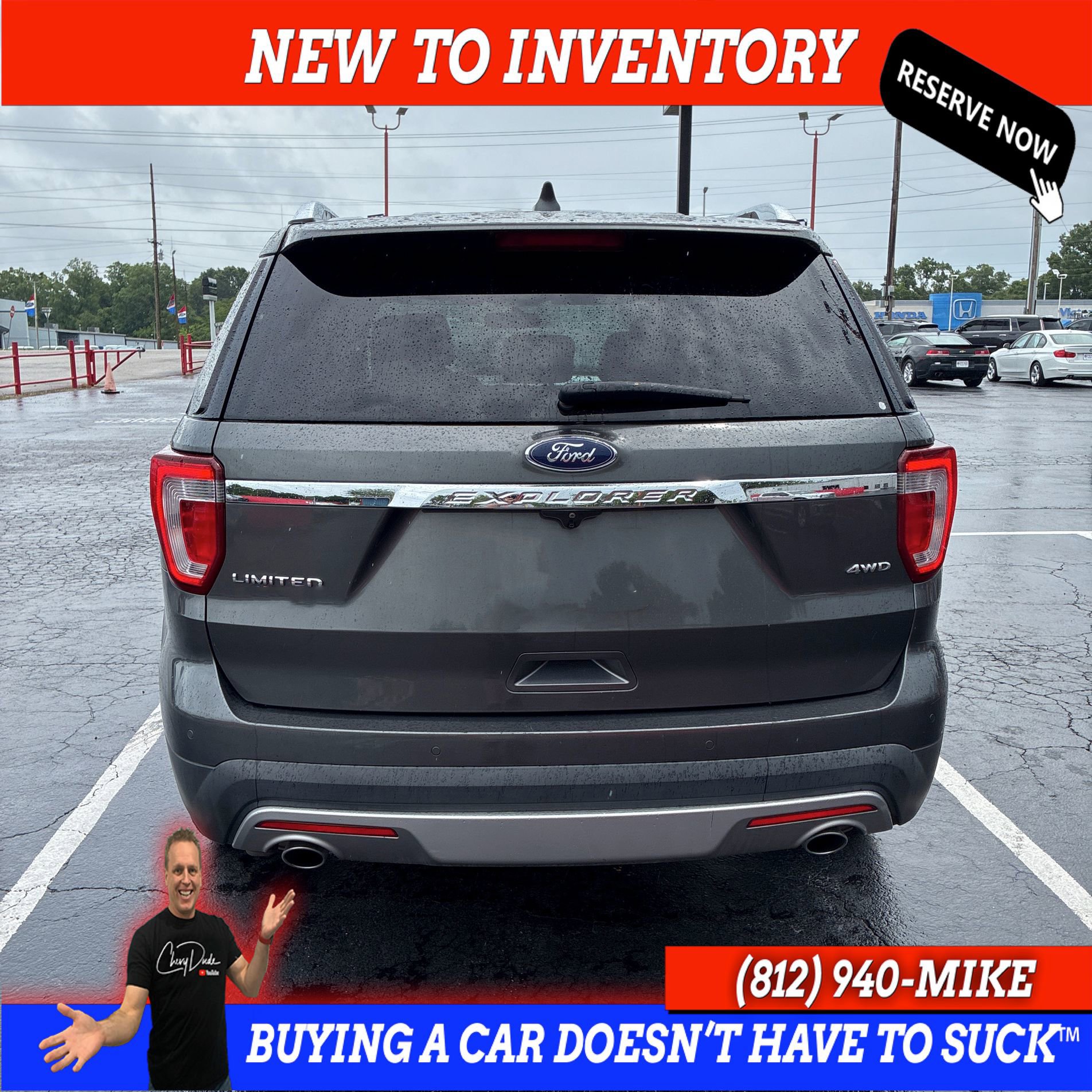 Used 2017 Ford Explorer Limited AWD/4WD image 4