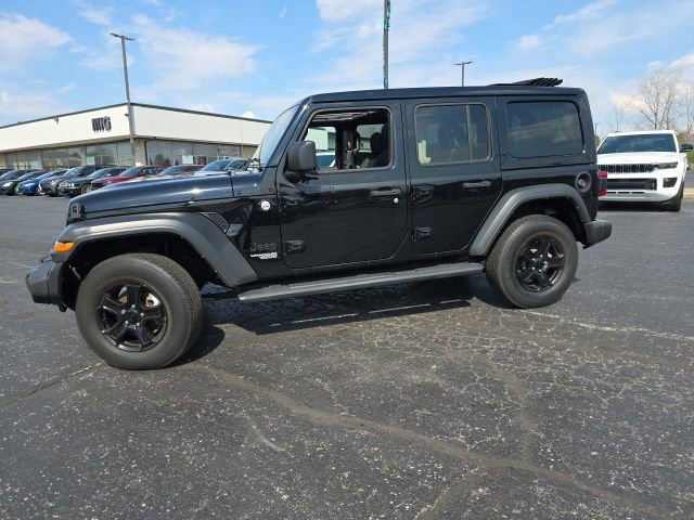 Used 2021 Jeep Wrangler Unlimited Sport w/ Sun And Sound Package AWD/4WD image 3