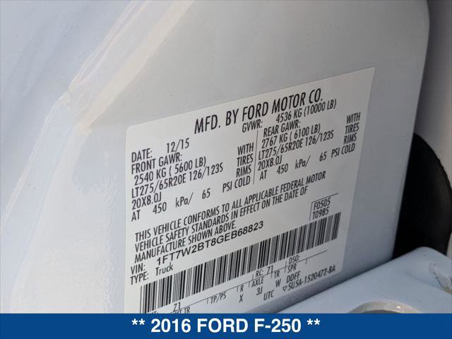 Used 2016 Ford F250 Lariat w/ Lariat Ultimate Package AWD/4WD image 24